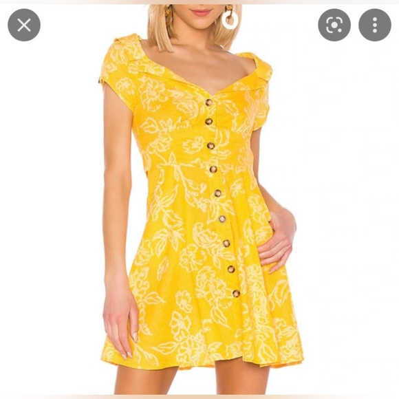 Free People Dresses & Skirts - Free people sunflower combo dress brand new with tags